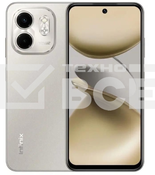 Смартфон Infinix Smart 9, 3/128Gb, титан