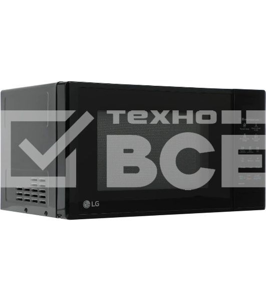Микроволновая печь LG MS2042DB черный, 20 л, 700 Вт, переключатели - сенсор