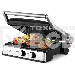 Электрогриль Kitfort КТ-3601 2000Вт серебристый/черный, фото6