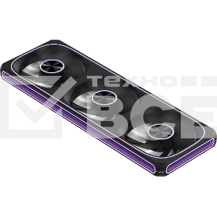 Вентилятор для корпуса Formula Air Fusion 3 BK ARGb 360х120x28 черный 4-pin 34.95дБ Ret