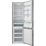 Холодильник Centek CT-1723 стальной двухкамерный 254/85 л морозилка снизу, No Frost, фото2