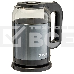 Чайник электрический DELTA DL-1115 серый, фото 1