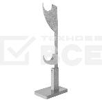 Напольный кронштейн Pianoforte 200, серебристый, фото3