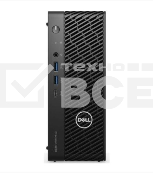 Компьютер Dell Precision 3280 i5 14500 (2.6) 16Gb SSD 512Gb RTX A400 4Gb CR Win 11Pro GbitEth 240W мышь клавиатура черный (3280-5641)