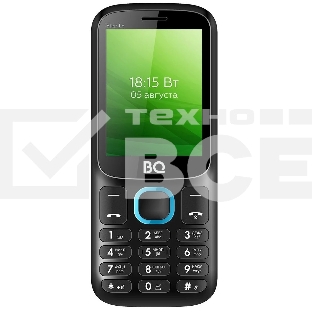 Мобильный телефон BQ 2440 Step L+ черный/синий