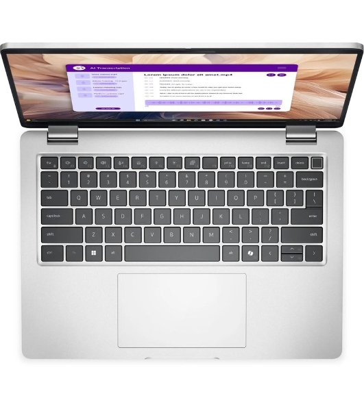 Ноутбук Dell Pro 14 Plus/14'/IPS/Intel Core Ultra 7 265U/32Gb/1Tb SSD/Intel Graphics/Linux/серый/1.4kg