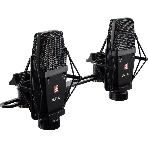 Микрофон конденсаторный sE Electronics SE 4100 Pair подобранная пара универсальных студийных конденсаторных микрофонов с большой диафрагмой 1', 20 Гц - 20 кГц, кардиоида, комплектация: два держателя 'паук', два резьбовых адаптера, планка для крепления, фото4