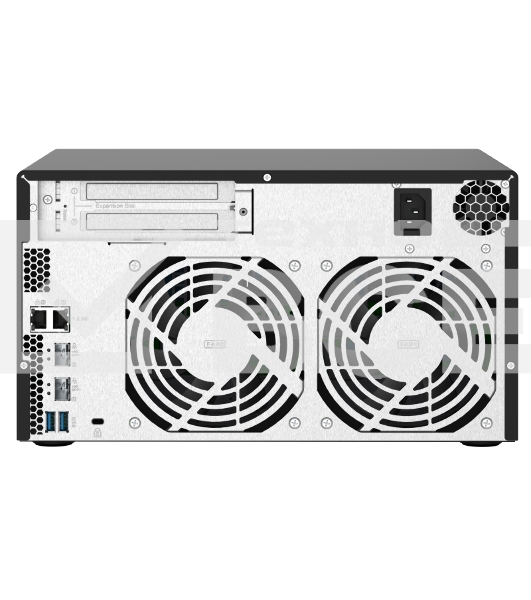 Сетевое хранилище без дисков SMB QNAP TS-832PX-4G 8-Bay NAS, AL324 64-bit quad-core 1.7GHz, 4GB DDR4 SODIMM RAM (up to 1x16 GB), 8 x 3.5