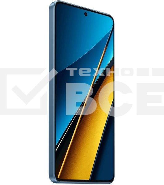 Смартфон POCO X6 5G, 8/256Gb, синий