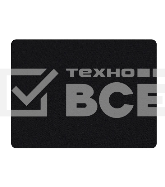 Коврик для мыши BURO BU-CLOTH/black матерчатый, черный, 220 х 250 х 4 мм
