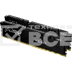 Оперативная память Kingston Fury Beast, DDR5, 32GB (2x16GB), 5200MHz, CL36, радиатор, чёрный, фото2
