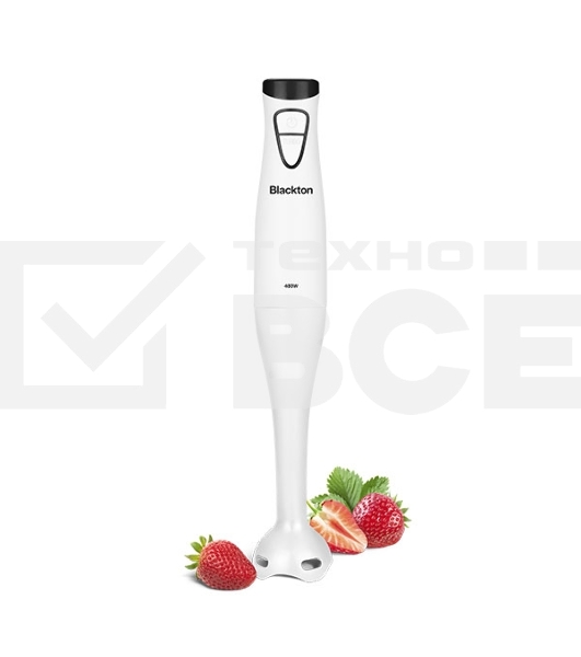 Блендер погружной Blackton Bt HB400P White-Black. Мощность:400Вт, Турборежим