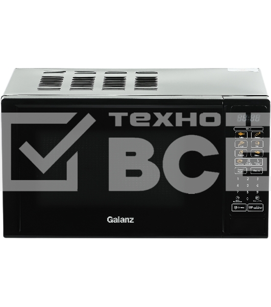 Микроволновая печь Galanz MOG-2011DB черный, 20 л, 700 Вт, переключатели - сенсорные