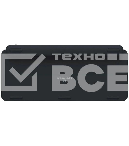 Клавиатура Logitech MX Keys Mini (920-010501) беспроводная, USB, Bluetooth/Радиоканал, темно-серый/черный