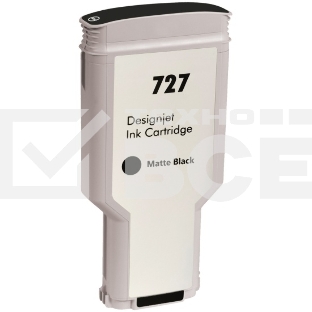 Картридж струйный HP 727 B3P22A черный матовый для HP DJ T920/T1500 (130мл)