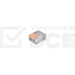 Универсальная клемма Rexant СМК 222-612/221-612, 2-проводная серый 0,5-4/6 мм² (50 шт/уп), фото 1