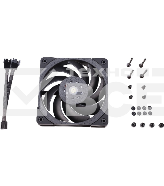 Вентилятор для корпуса Thermalright TL-B12 черный, 120 мм, 2150 об/мин, 28.1 дБ, 4 pin