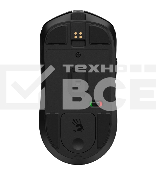 Мышь беспроводная/проводная A4Tech Bloody R72 Ultra Duo черный, 20000 dpi, радиоканал, USB, кнопки - 7