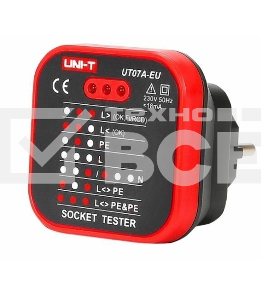 Тестер ошибок в проводке UNI-T UT07A-EU