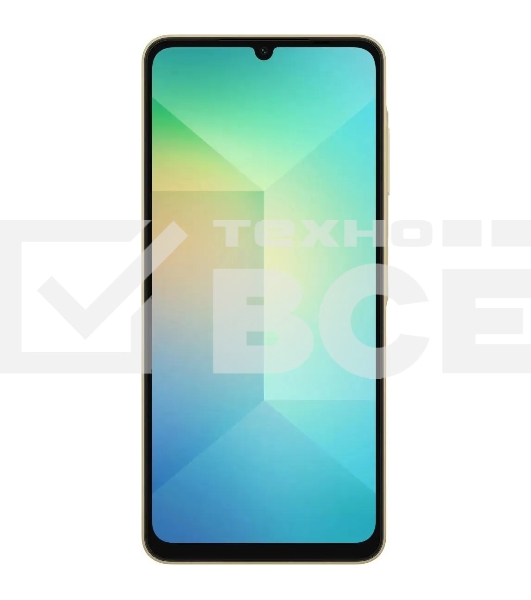 Смартфон Samsung Galaxy A06, 4/128Gb, золотистый