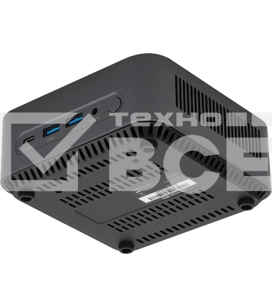 Неттоп IRU 110ALCN N200 (1) 8Gb SSD256Gb UHDG Windows 11 Professional GbitEth WiFi BT черный (2012500)