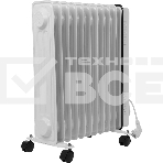 Масляный обогреватель Centek CT-6207 (11 секций) белый, 1000/1750/2500 Вт, 25 м2, 3 режима, термостат, фото6