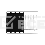 Духовой шкаф электрический LEX EDM 1002 ONE BL черный, фото6