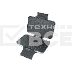 Вафельница SA-7405TR 1000Вт нерж 
