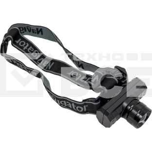 Фонарь налобный Navigator 93 478 NPT-H28-ACCU 1Cree XPE 3Вт li-ion 1.2А.ч 3реж. фокус 93478