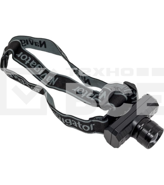 Фонарь налобный Navigator 93 478 NPT-H28-ACCU 1Cree XPE 3Вт li-ion 1.2А.ч 3реж. фокус 93478