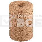 Шпагат джутовый КУРС 68265 4-ниточный, 1200 текс, 500 м, фото 1