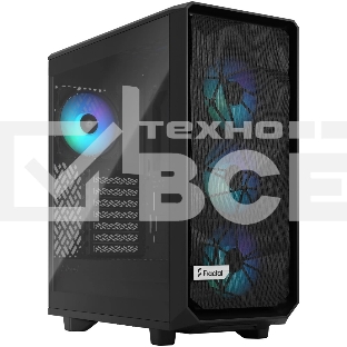 Компьютерный корпус Fractal Design Meshify 2 Compact Lite RGb черный TG Light Tint/FD-C-MEL2C-05