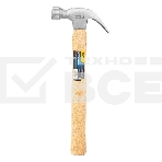 Молоток-гвоздодер Deli DL5250 500 гр Технические характеристики: 500 г. Длина: 330 мм. Деревянная рукоять, фото 1