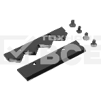 Нож шнека для грунта Denzel ER-300, диаметр 300 мм, комплект 2 шт, фото 1