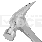 Молоток-гвоздодер Denzel 350 г, цельнометаллический, двухкомпонентная рукоятка, фото2