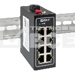 Коммутатор неуправляемый промышленный U-8T 8 портов 10/100Base-T(X) RJ45 монтаж на DIN-рейку TSX EKF TSX-U-8T, фото8