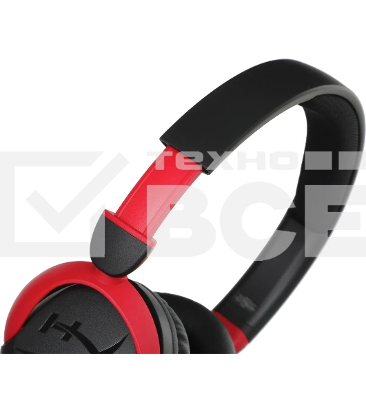 Наушники с микрофоном HyperX Cloud Mini черный/красный накладные BT оголовье (7G8F1AA)