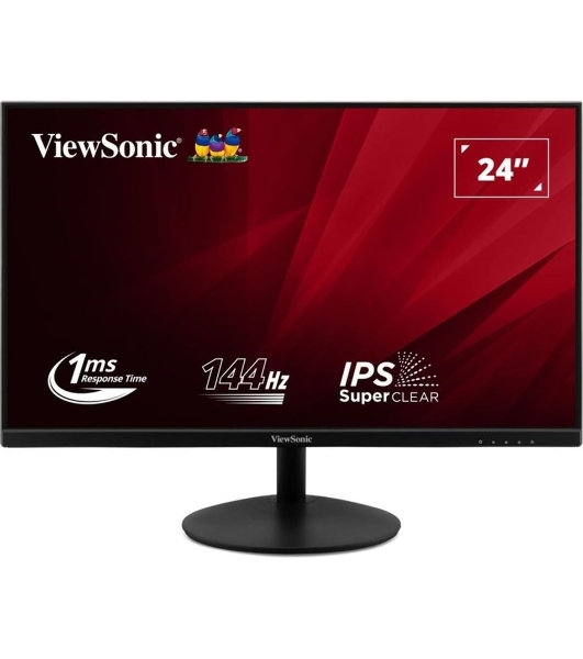 Монитор ViewSonic 23.8' VA24E2-H черный IPS LED 1ms 16:9 HDMI матовая 250cd 178гр/178гр 1920x1080 144Hz VGA FHD 2.7кг