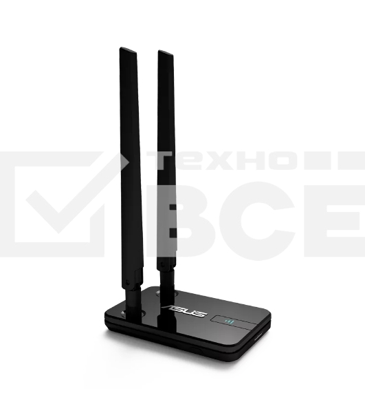 Адаптер ASUS USB-AC58, WI-FI 802.11ac, 400 + 867 Mbps USB 3.0 Adapter +2 внешняя антенна