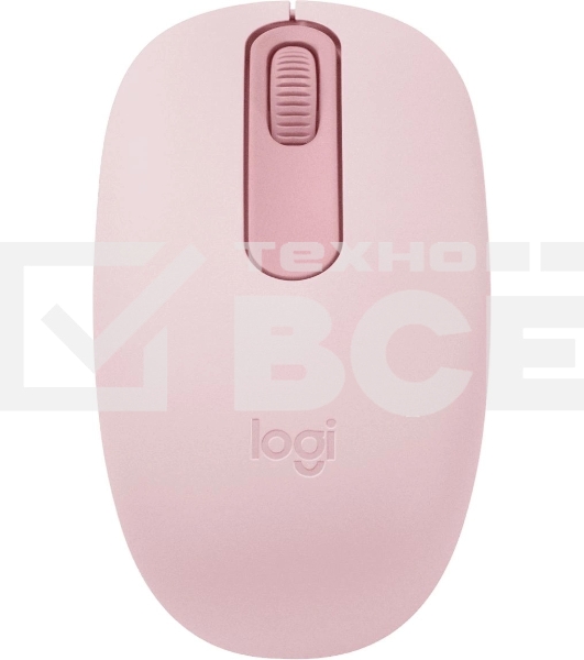 Мышь беспроводная Logitech M196 розовый, 1000 dpi, Bluetooth, кнопки - 3