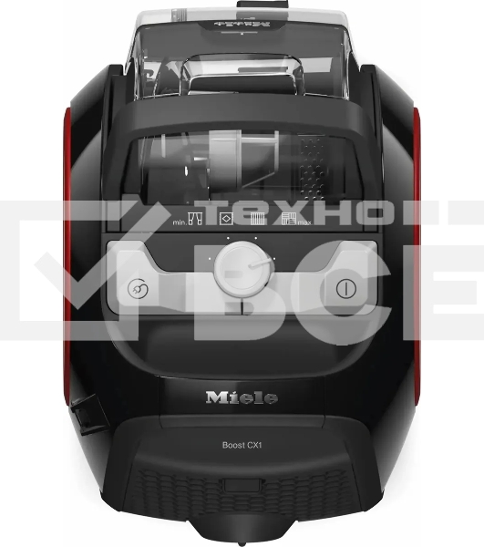 Пылесос Miele Boost CX1 125 Edition Obsidian черный, 890 Вт, уборка сухая, пылесборник контейнер, 1 л