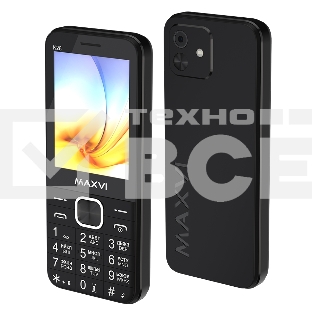 Мобильный телефон Maxvi K28 32/32Mb черный