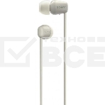 Наушники Sony WI-C100  бежевый, фото2