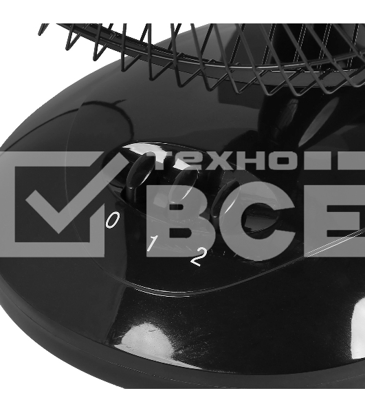 Вентилятор настольный Rix RDF-2200B черный
