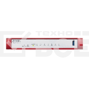 Межсетевой экран Zyxel USG FLEX 50HP с подпиской Gold на 1 год (AV, CF, IDP/DPI, Sandboxing, SecuReporter), 1xRJ-45: 1G PoE+ (LAN/WAN), 4xRJ-45: 1G (LAN/WAN), 1xUSB3.0 **