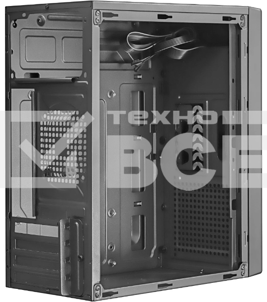Компьютерный корпус Ginzzu B180 2*USB 2.0,AU w/o PSU