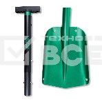 Лопата телескопическая AVS SS-8221 (66-82 см), алюминиевая, фото3