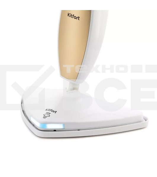 Швабра паровая Kitfort KT-1014 1300Вт золотистый/белый