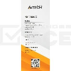 Гарнитура проводная с микрофоном A4Tech HU-10 черный 2м накладные USB оголовье, фото3