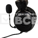 Гарнитура проводная с микрофоном A4Tech HU-30 черный 2м накладные USB оголовье, фото7